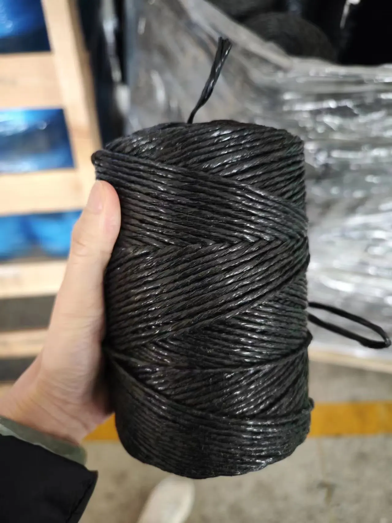 Fibrillated UV PP baler twine 1 Pound 3 Pounds Polypropylene Strings Raffia Threads
