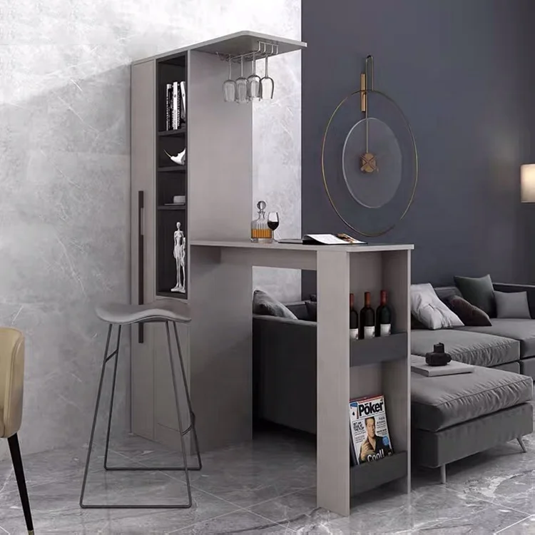 Luxury Vintage Modern Living Room Furniture White Wooden Buffet Sideboard Mini Corner Home Coffee Wine Bar Cabinet