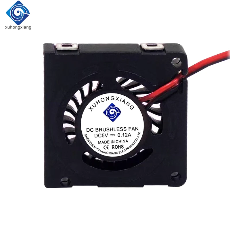 Xuhongxiang 35 mm 35x35x7 3507 mini silent dc brushless centrifugal 5v 12v air blower for projector