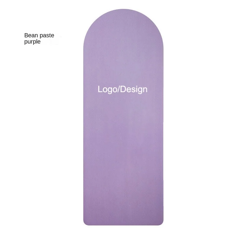 Sansd eco friendly Yoga mat Capsule Curve Arch Oval Pill Shape Matt PU Bridge Double Ended Arched Yoga Mat