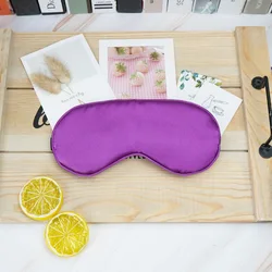 Wholesale Custom 2021 New Double-Side Silk Satin Soft Smooth Travel Sleep Eye Mask For Sleeping