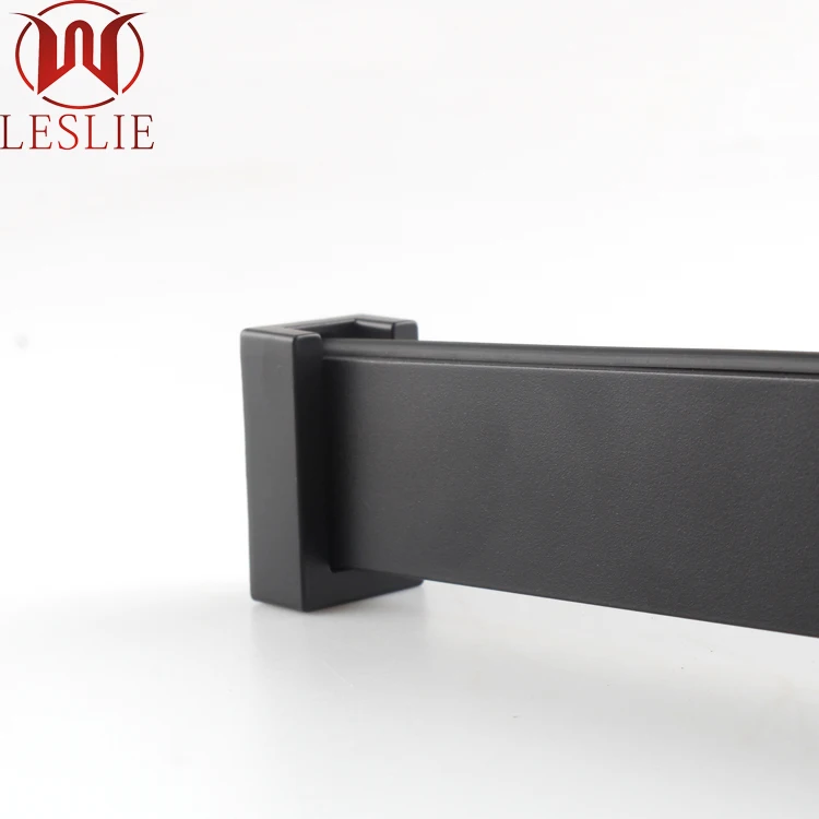 Furniture accessories hanger support boom flange chrome plated wardrobe rail support iron pipe 3 meters clothes rod