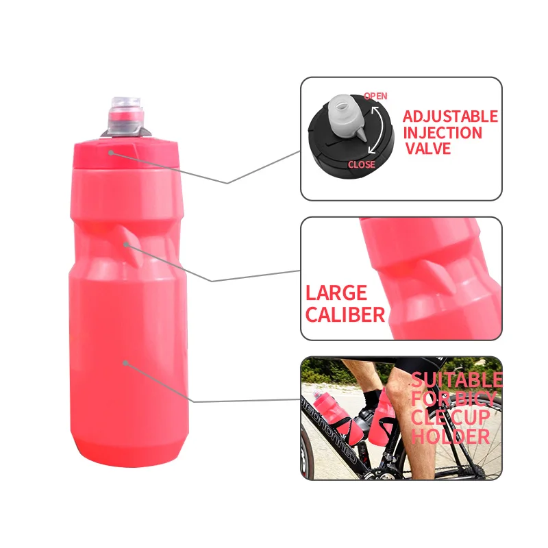 Wholesale Custom Logo Cycling Water Bottle Bpa Free Bicycle Drink Bottle Portable Water Bottle For Cycling