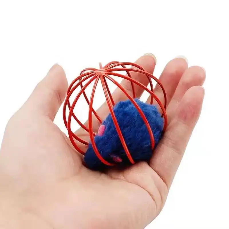 Interactive Mouse in Cage Interactive Cat Mouse Toys in Rat Cagecat