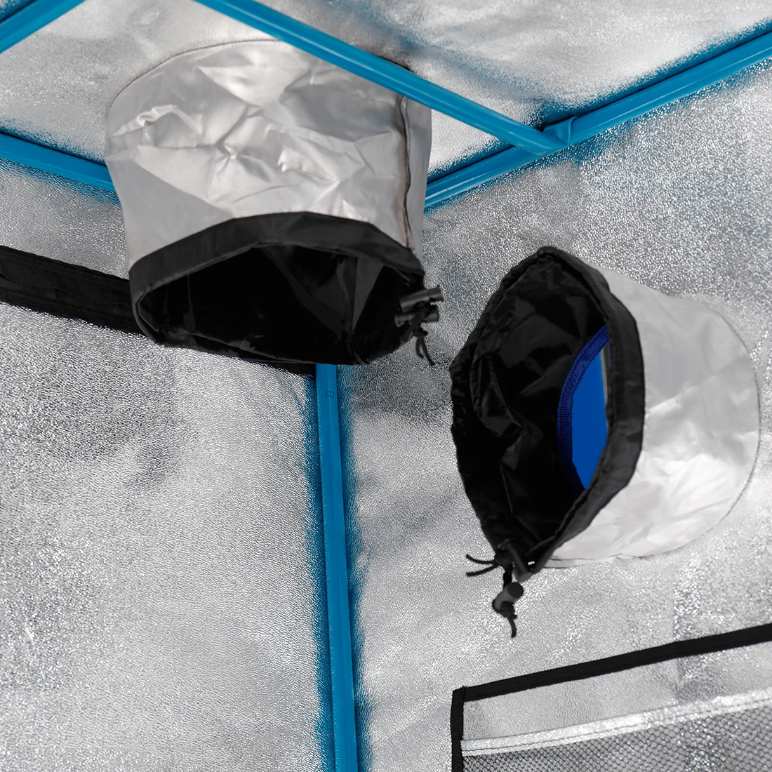  Индивидуальный Mylar Светоотражающий комнатный гидропонный полный тент для выращивания наборы светильников 40*40*120 см Индивидуальные майларовые отражающие комнатные гидропоники световые