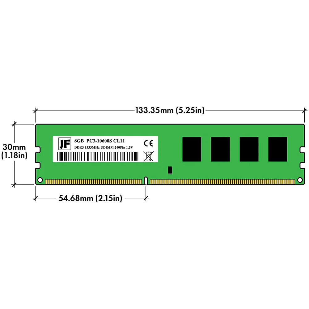JF Заводская оптовая продажа 32gb Память ram ddr3 4gb 8gb 16gb pc3 10600s 12800 dimm 1333 1600MHz палочки для рабочего стола