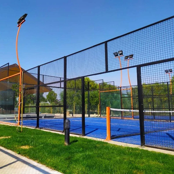 Hot Sale Factory Wholesale Panoramic Safety Padel Tennis Rackets Perruque Coupe Court