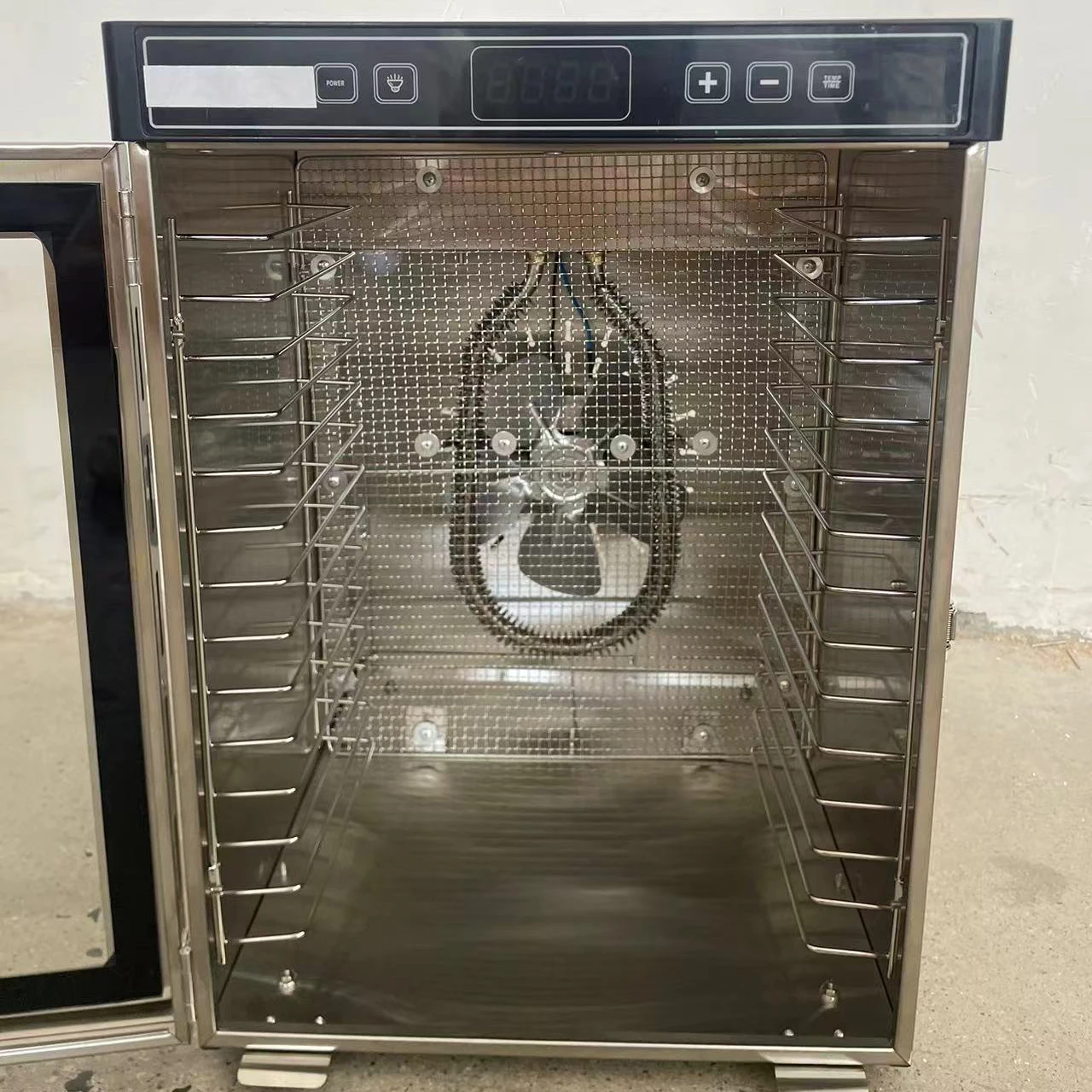 14 trays Commercial food dryer machine fruit and vegetable drying Tobacco spices silkworm rolls dryer home food dehydrator