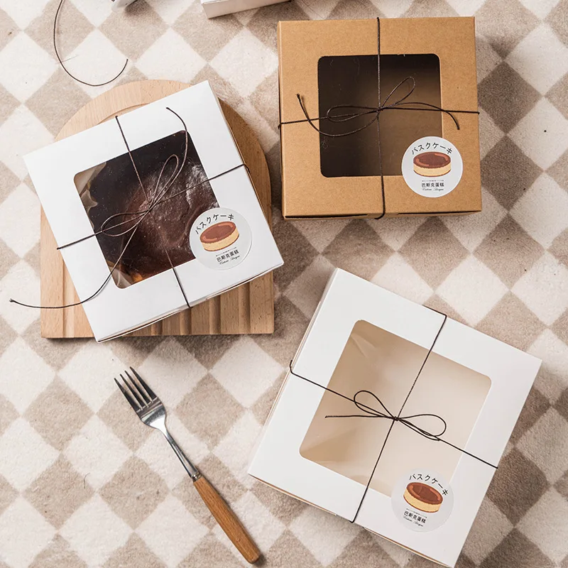 4X4X4 35Cm Customization Clean Elegant Rich Honey Cube Book Stickers Cake Boxes 19X14