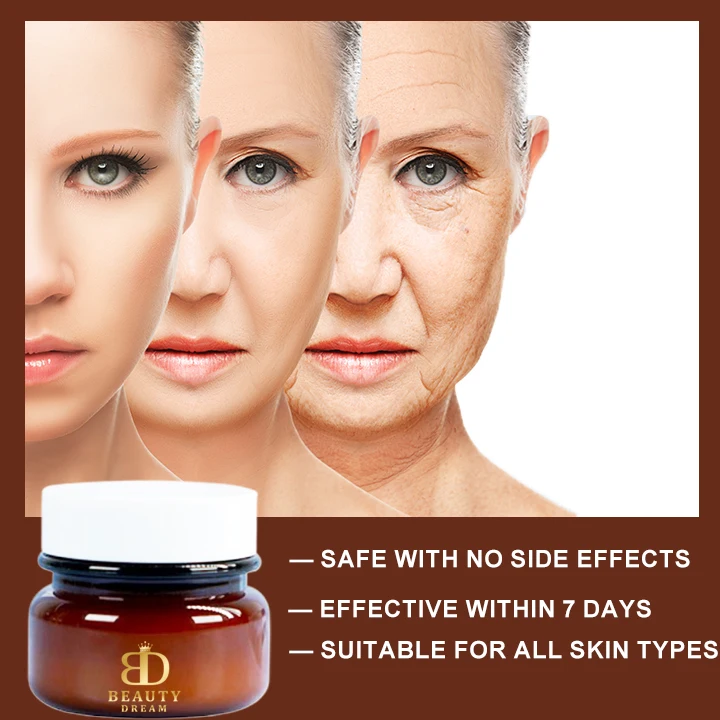 New Product On The Market Cosmetics High Quality Anti Aging Moisturizing 60 Second Wrinkle Removal Face Cream for mature skin