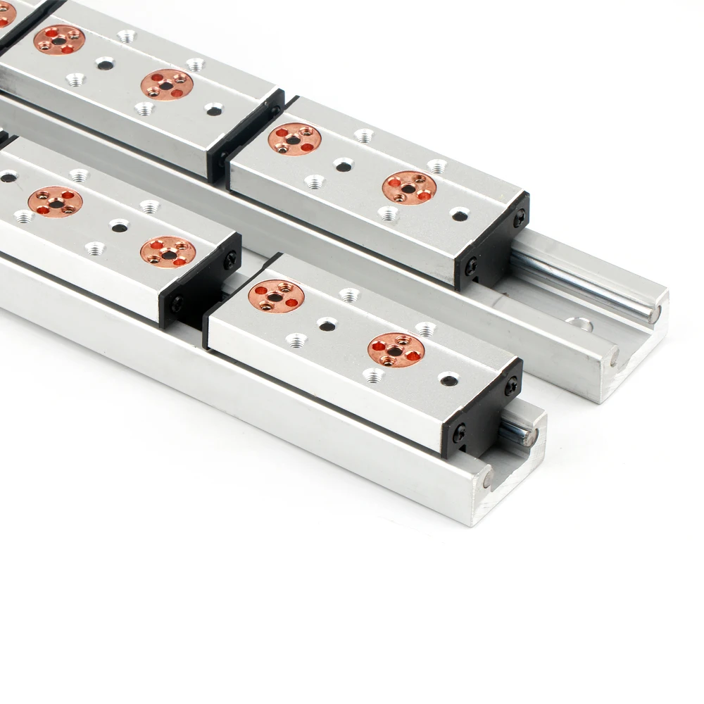 Dual-axis Black aluminium alloy internal shaft Guide type SGR25-600MM