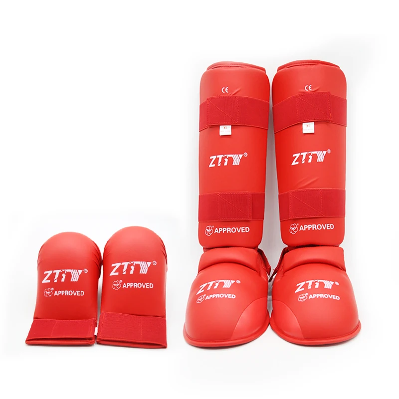 Custom Logo Muay Thai  Karate  Leg Support Shin Pads Adults Kids Shin Guards Comfortable