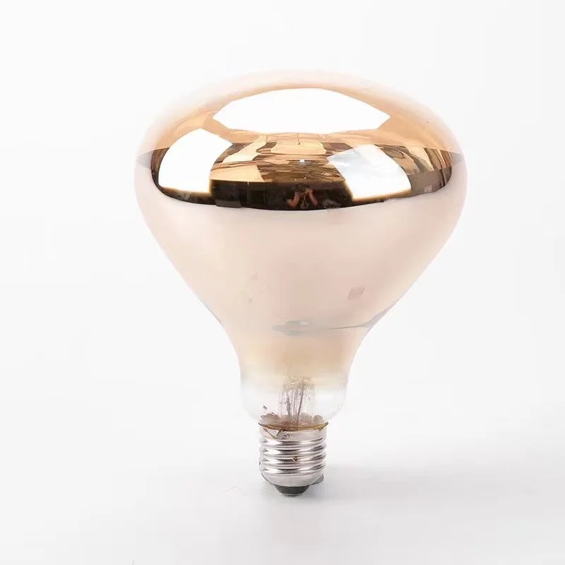 
Customized Gold R125 E27 Incandescent Heat Bulb Light For Bathroom 