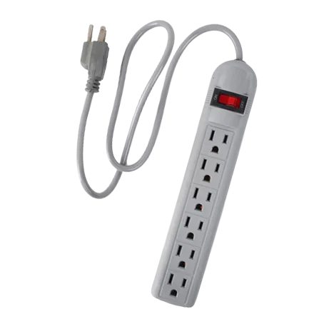 hot sell America Standard 3-pin 6 gang Power Extension Socket with switch