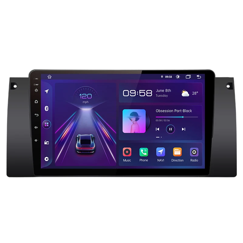 Junsun V1 Android Auto Car Radio For BMW 5 E39 E53 X5 M5 Navigation for BMW 5 E39 1995 - 2003 E53 X5 M5 Car DVD Player Head Unit