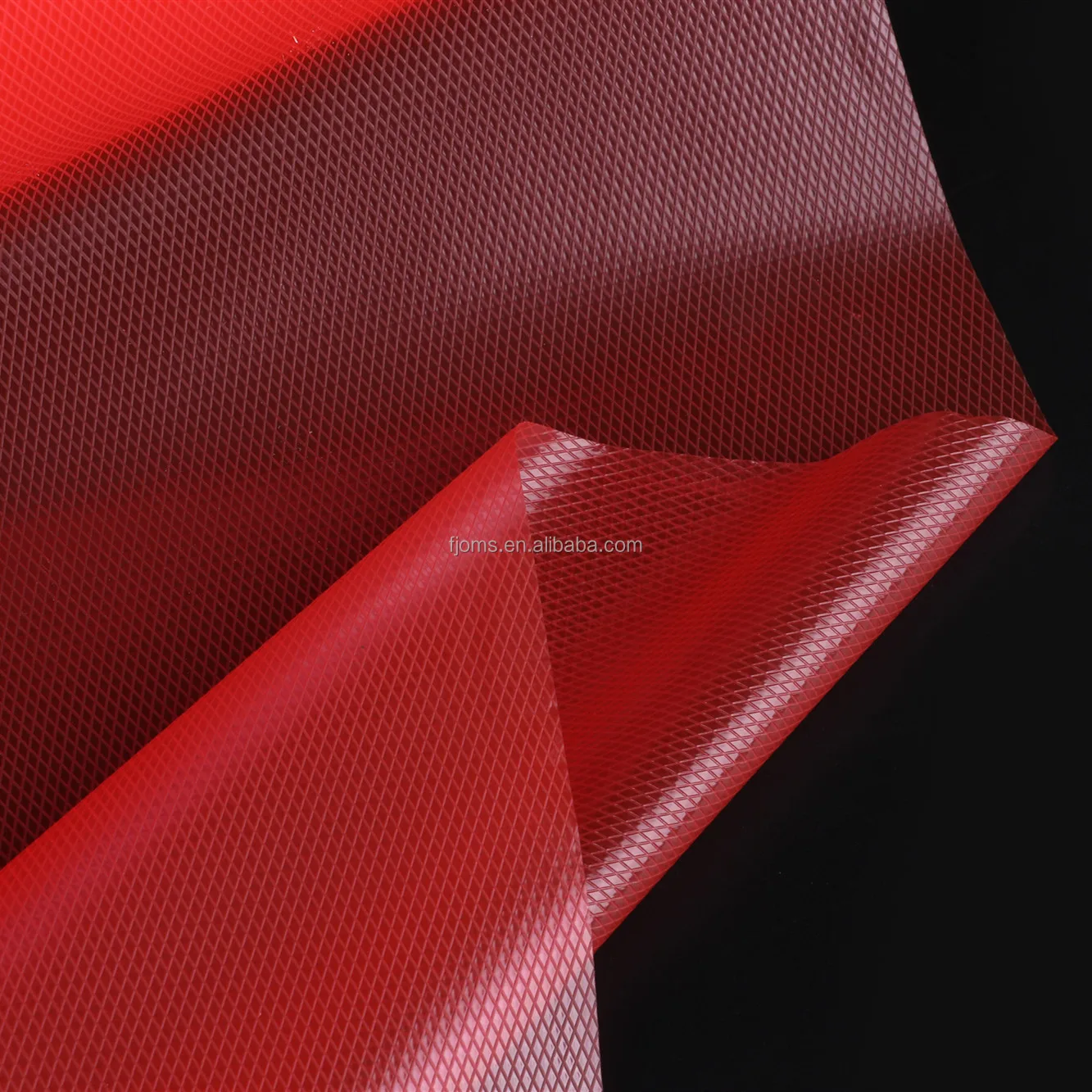 Plastic embossed polyethylene film for rubber release film in tire industry