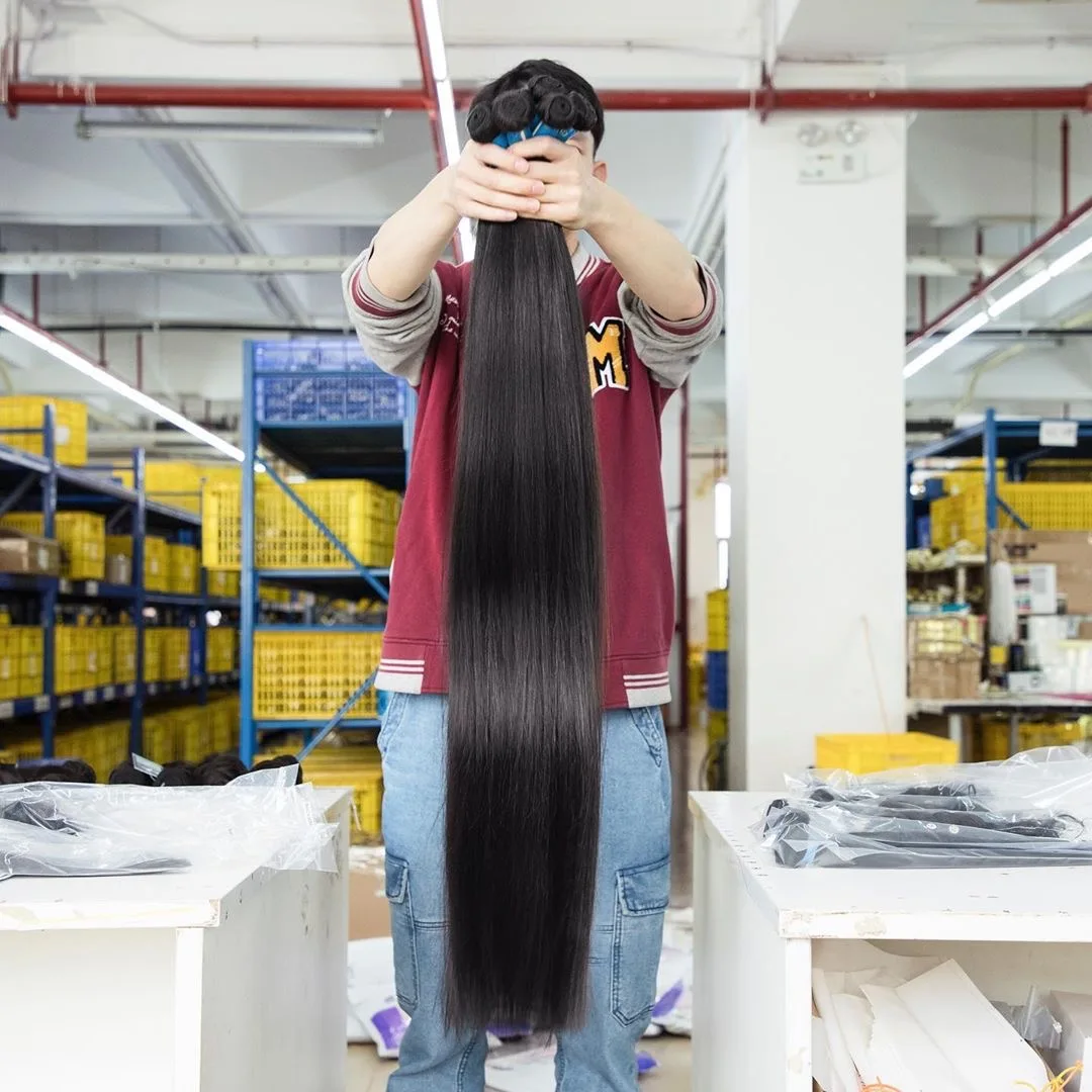 Free sample 40 inch peruvian human hair bundles,vietnamese raw hair wholesale,peruvian hair bundles virgin human hair vendors