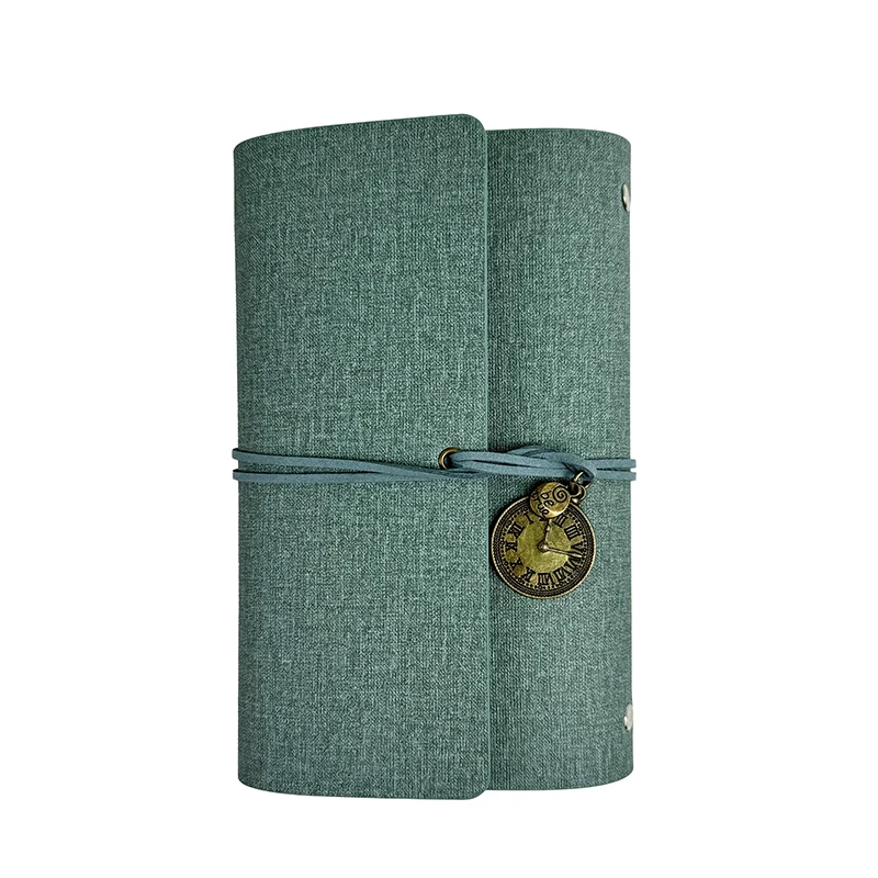 PU Leather Notebook Creative Diary With Leather Paper Notebook Hand Account Book Retro A6 Leather Journal Book