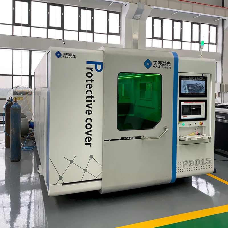 TC  Raycus P3015  Head Fiber Laser Cutting Machine Fibre Cut Metal Machines
