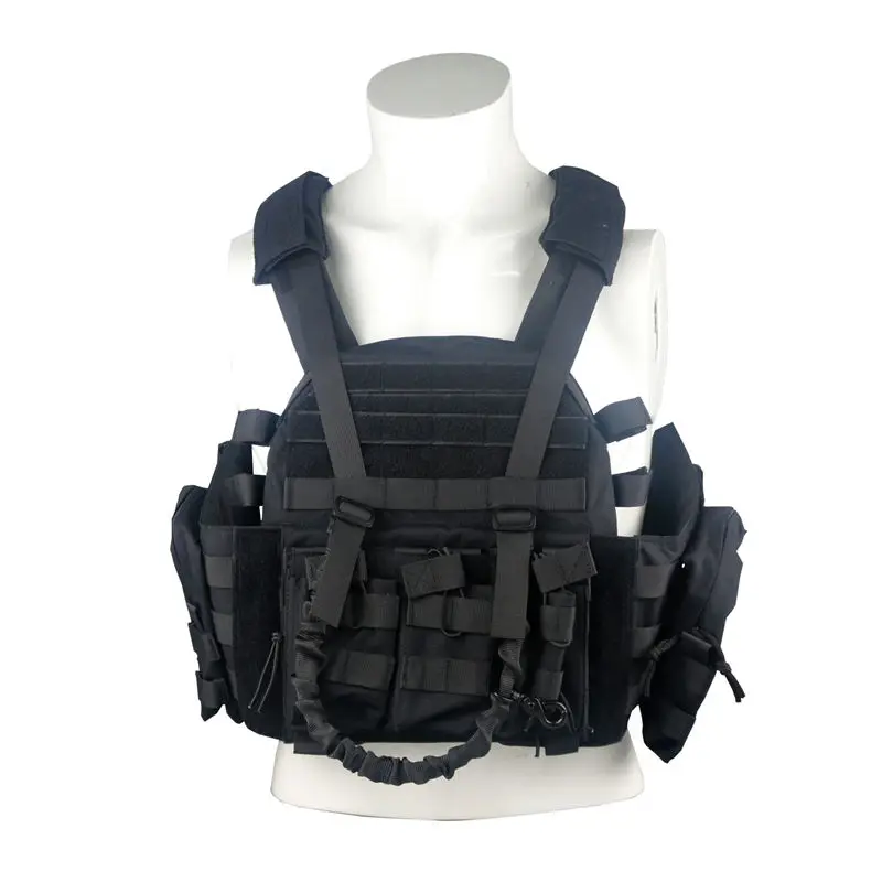 Light Weight Plate Carrier Molle Tactical Vest for training, outdoor activity