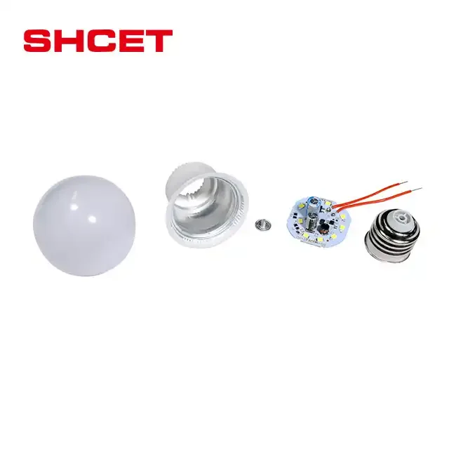 Fast delivery OEM factory direct price E27 led screw led bulb lamps white color 9W driver on board 80lm/w