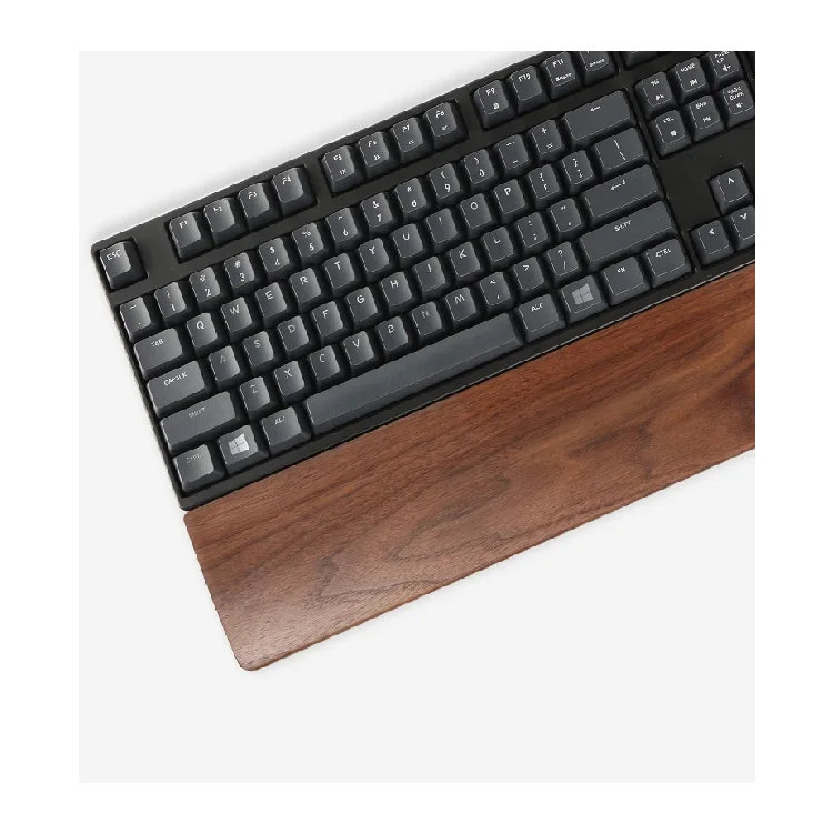 Wooden Wrist Keyboard Rest  -Mechanical TKL Gaming Keyboard Ergonomic Palm Rest