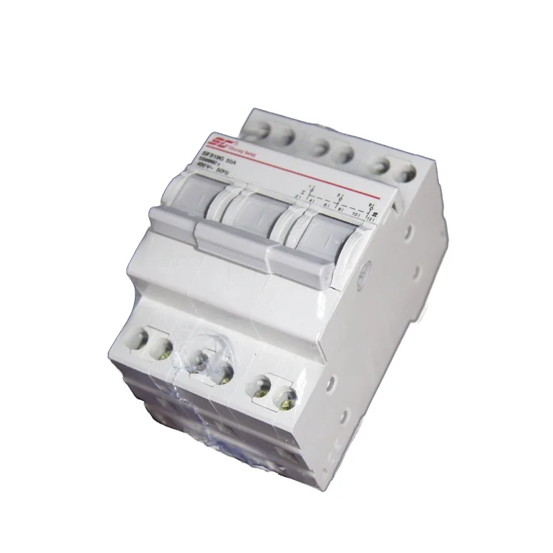 63A 3pole din rail Mounting modular changeover switch Isolating switch