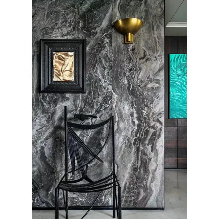 Оптовая продажа полированная Современная Венеция коричневая мраморная плита для ванной фоновая настенная панель и напольная плитка