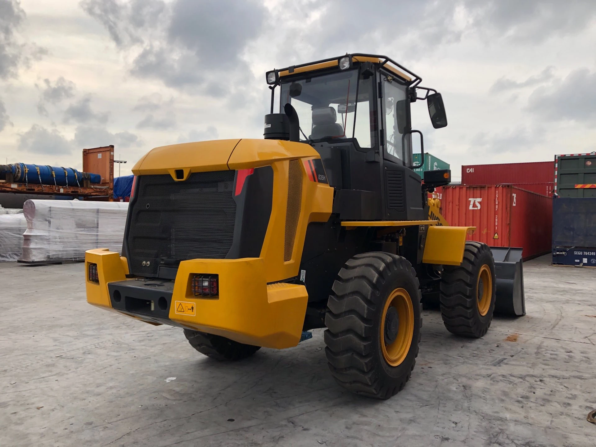 Новинка фронтальный погрузчик 3 тонны колесный 835H CLG835H CDM833 CDM835 lw330fn