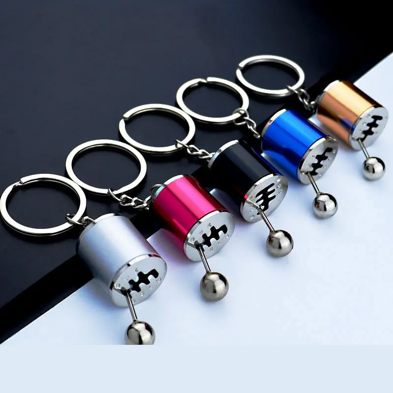 Factory Wholesale Keyring Pendant Automotive Car Shock Absorber Rotor Hub Gearbox Turbocharger Key Chain