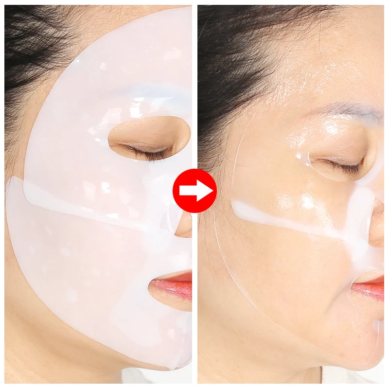 Wholesale Korean Organic Functional Jelly Face Lift Collagen Mask Absorbable Facial Sheet Mask