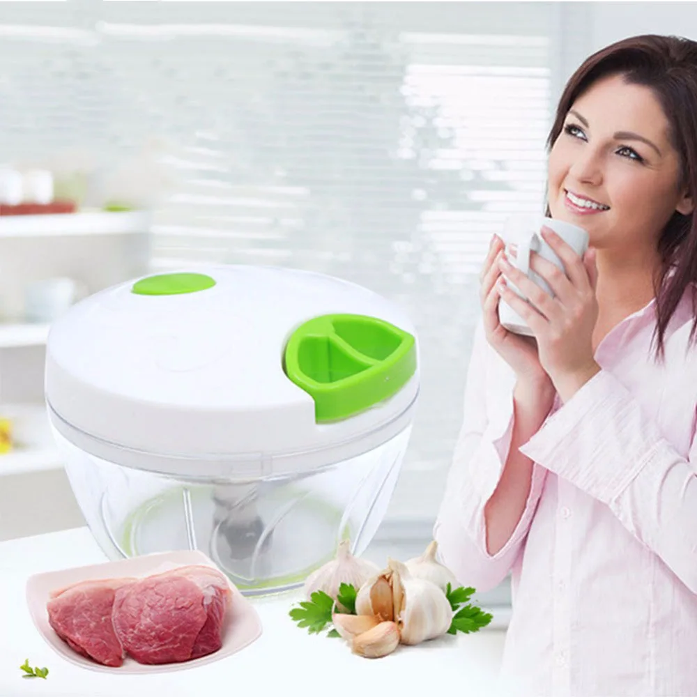 hand pull food mincer Twist Speedy Slicer Garlic Cutter vegetable cutter chopper