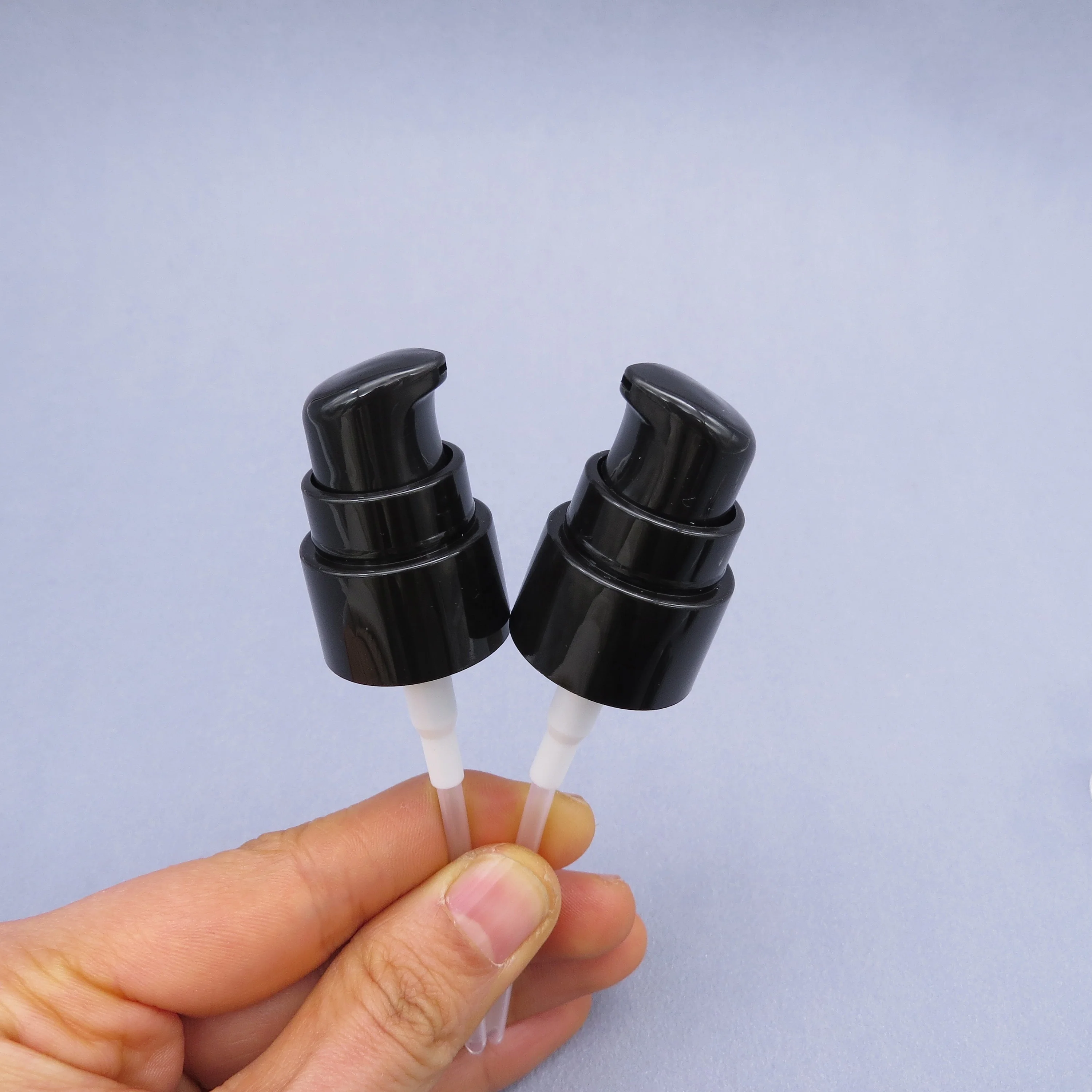 20/410 black half cover cream lotion sprayer pump plastic powder pump