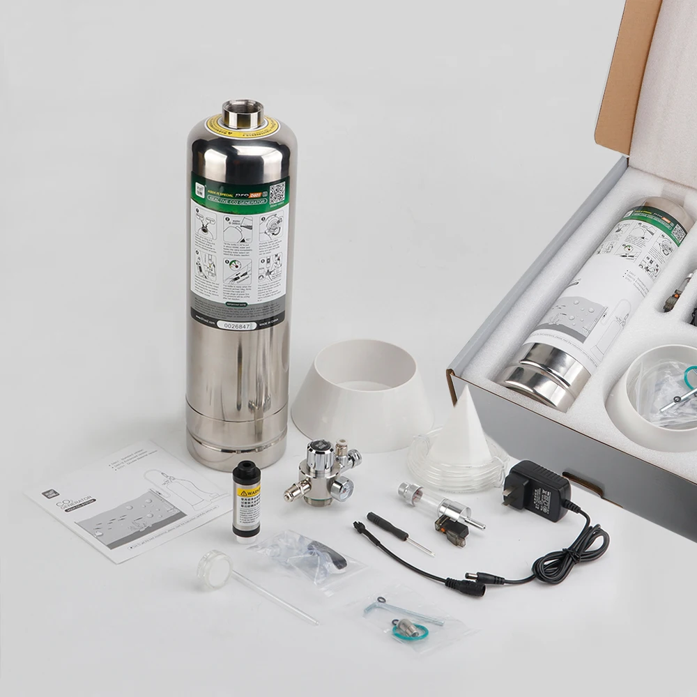 
DIY CO2 Cylinders New Design diyco2 food grade at home carbon dioxide regulator D601CO2 dioxide generator 