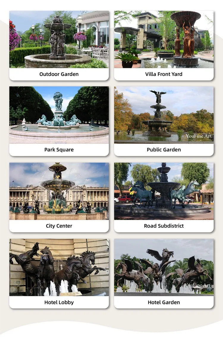 bronze fountain applicable