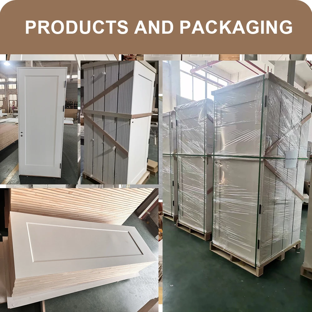 Hollow Core Doors wood veneer solid doors hollow core panel puerta wooden doors for house