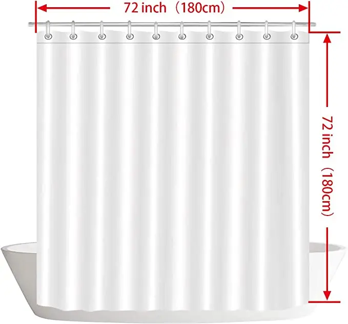 3D printed colorful little Dinosaur shower curtain Waterproof shower curtain for bathroom mould proof