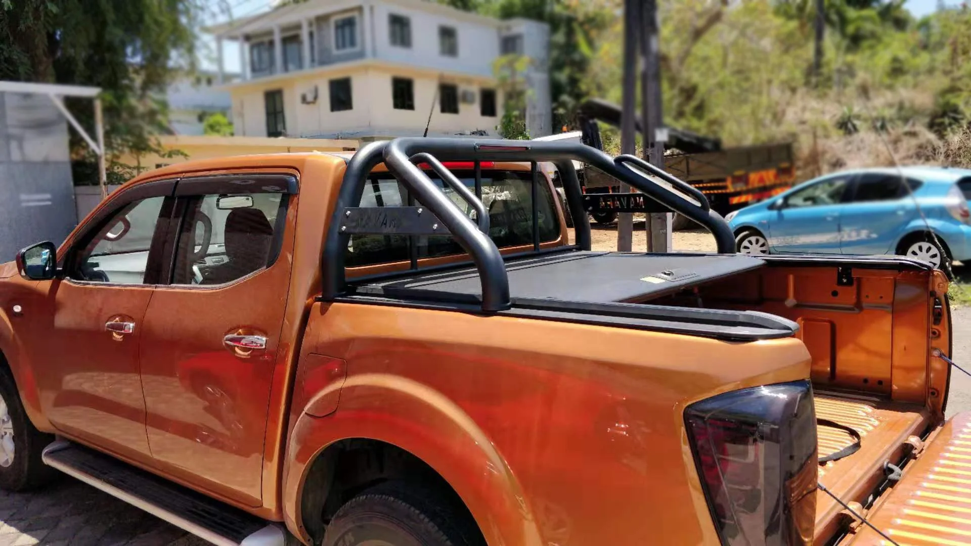  Алюминиевый жесткий выдвижной чехол tonneau для Колорадо hilux navara ram mitsubishi silverado ranger f150 жесткая роликовая