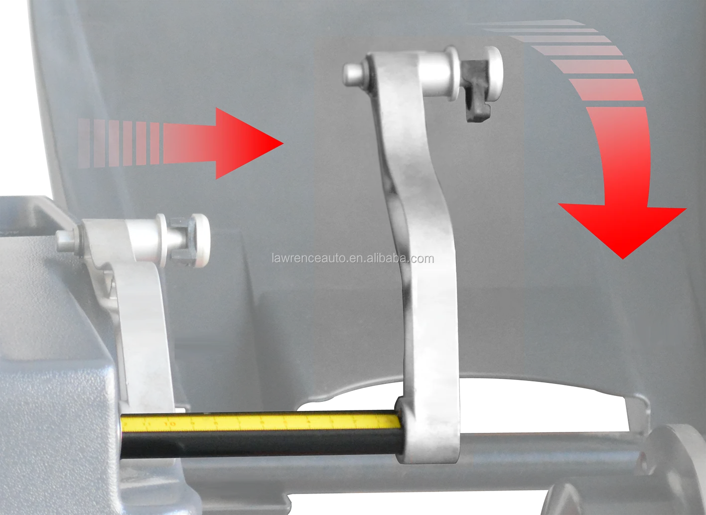 Laser Wheel Balancer B605 with Auto Width Gauge