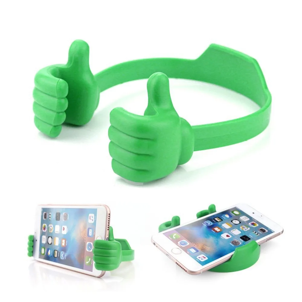 Promotion Gift Custom Portable Thumbs Up Finger Mobile Phone Stand