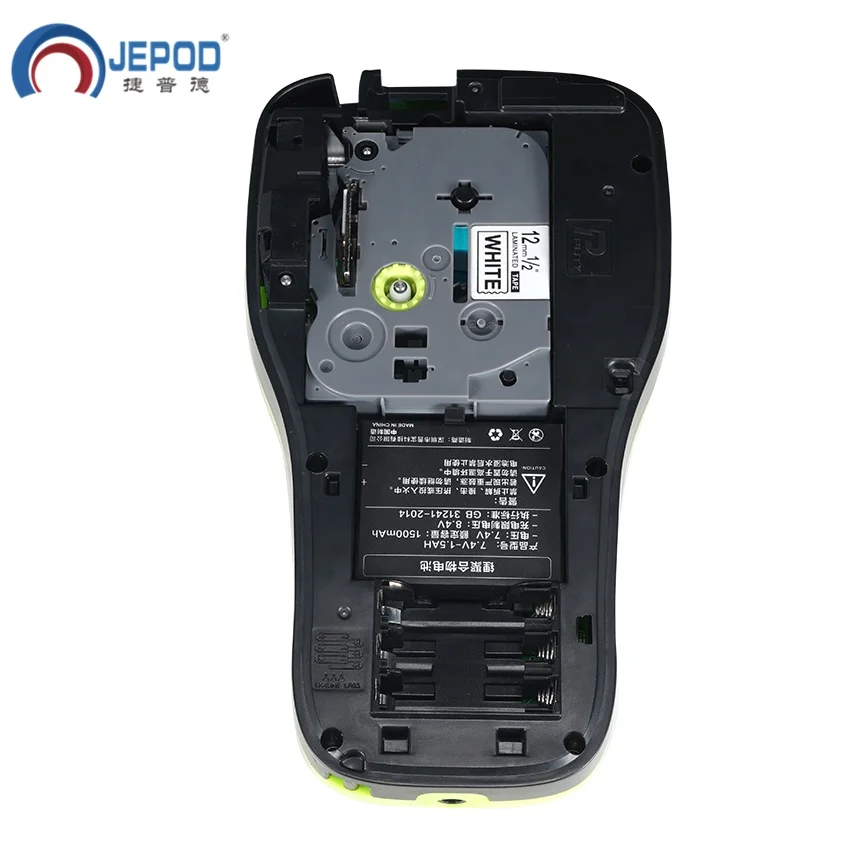 JEPOD handheld metal machine scale barcode label ribbon foil sticker printer with best price