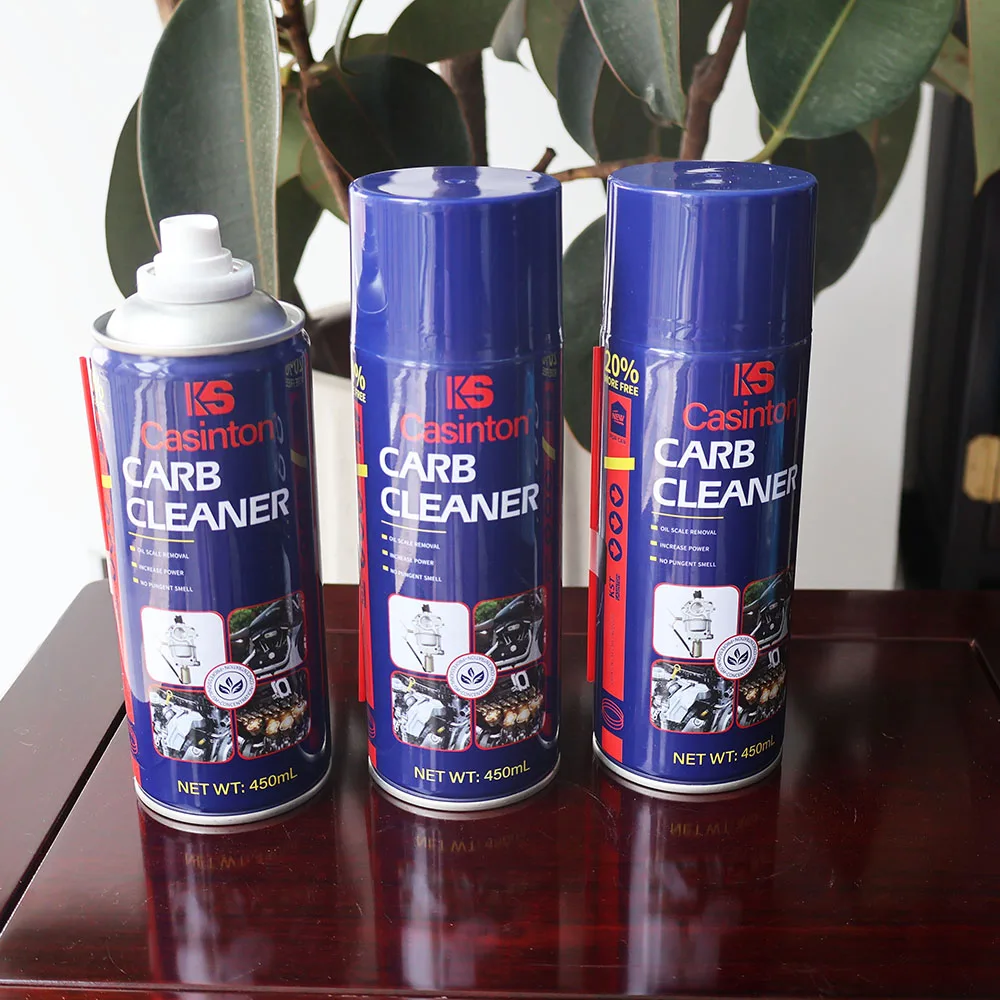 Casinton 450ml Deep Cleaning Carburetor Cleaner Powerful Range for Car Wash & Cleaner Car detailing Shop
