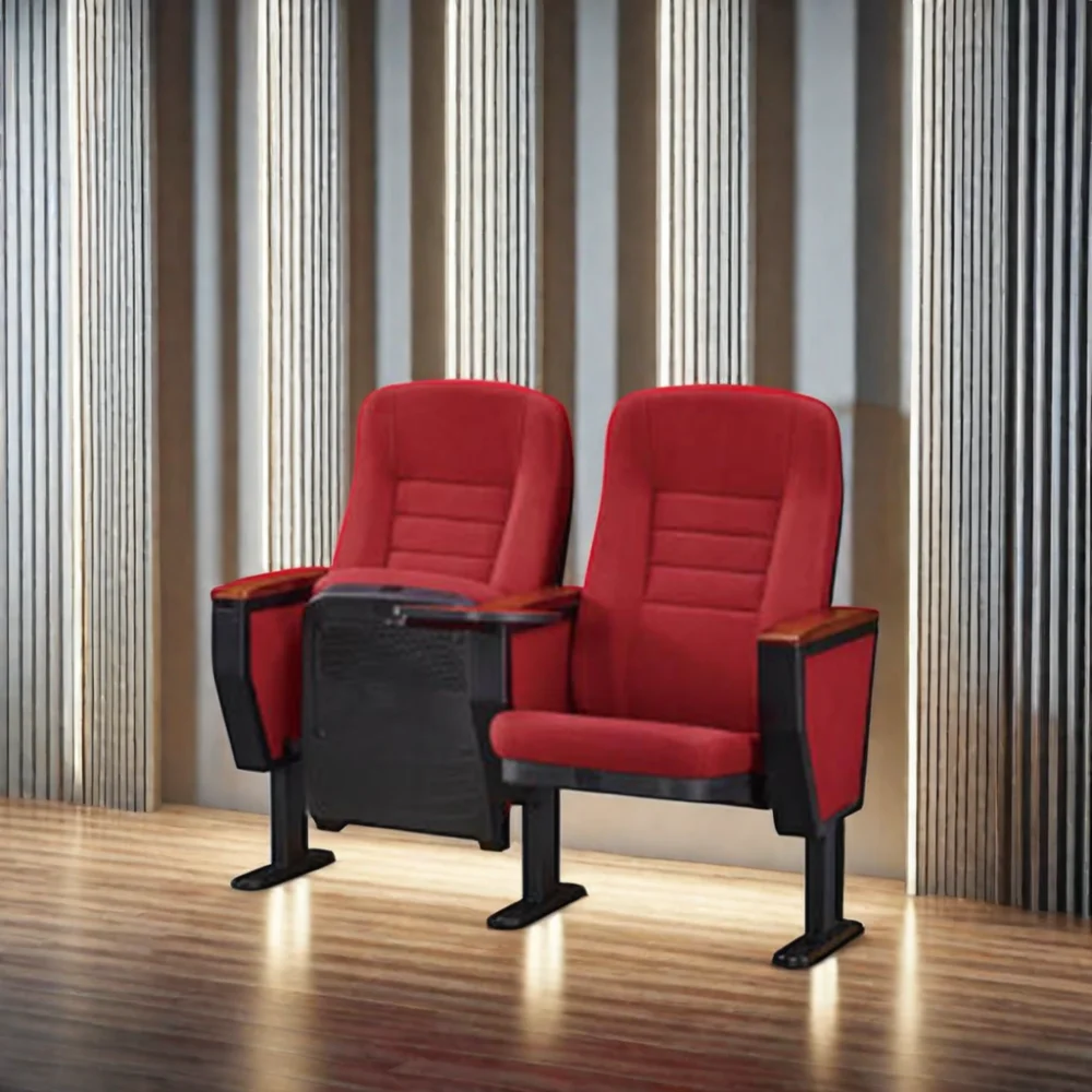 Plastic Auditorium Theater Furniture Comfortable Chair Design