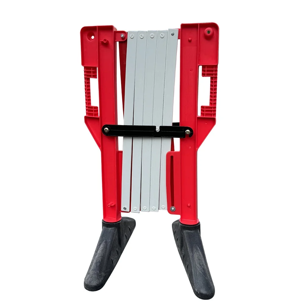 Portable Construction PVC Fence Isolation Belt Movable Plastic Folding Guardrail Telescopic Water-Filled Steel Traffic Barriers