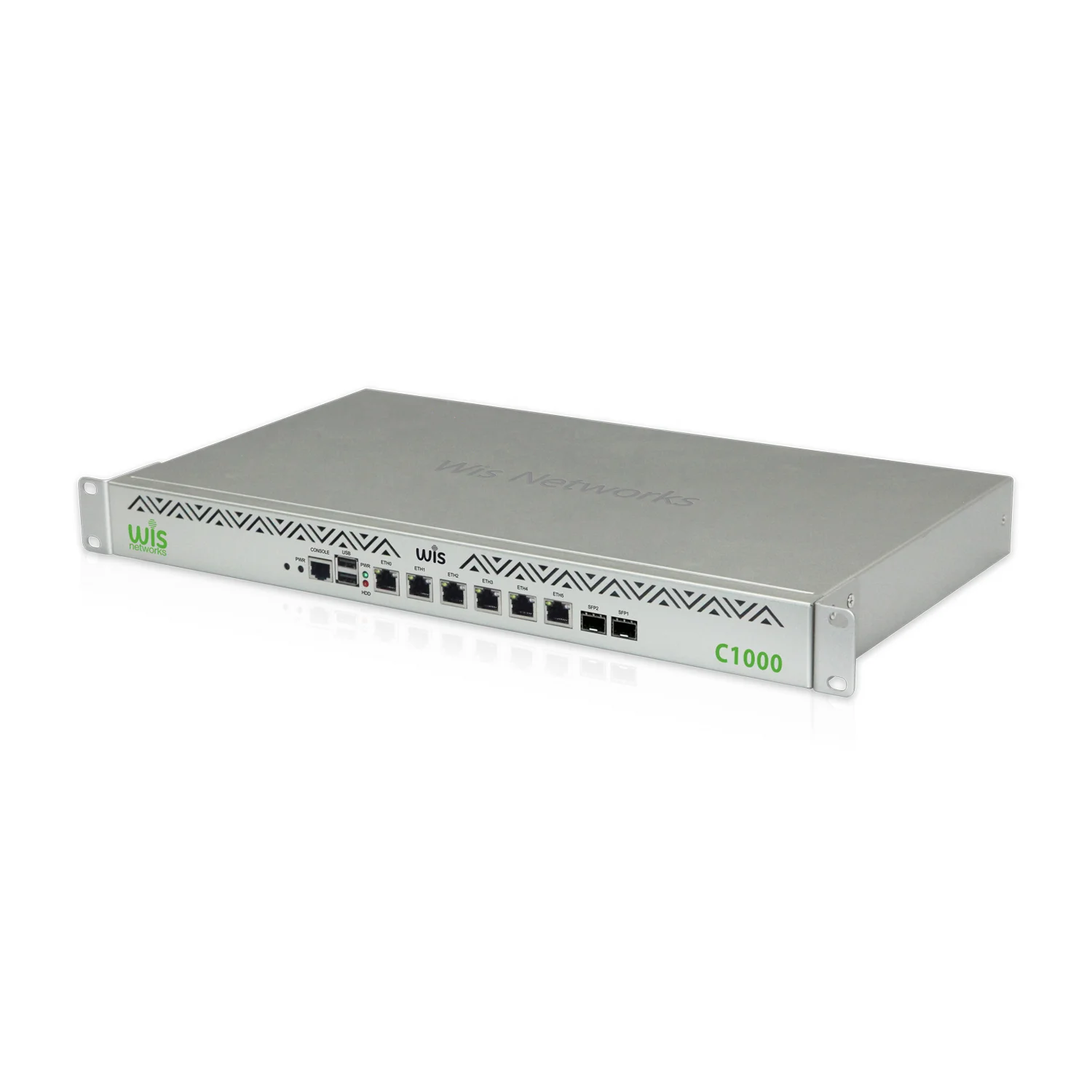 Шлюз WIS C1000 2 * гигабитный SFP + 6 RJ45 1 комбинированный порт USB2.0 unifi контроллер UniFi облачный