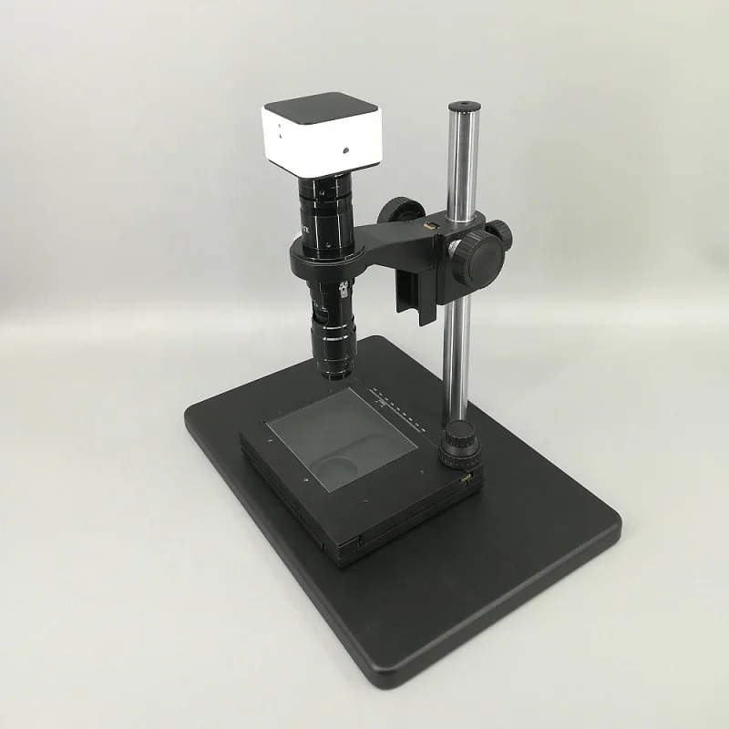 5MP 6.3MP measurement  microscope camera with Focus stacking and image stitching can capture image record video measure