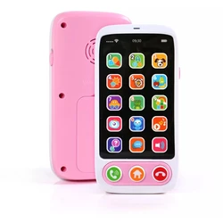 Touch and Swipe Baby Phone Multifunctional Infant Early Educational Toys Simulation Music Mobile Phone
