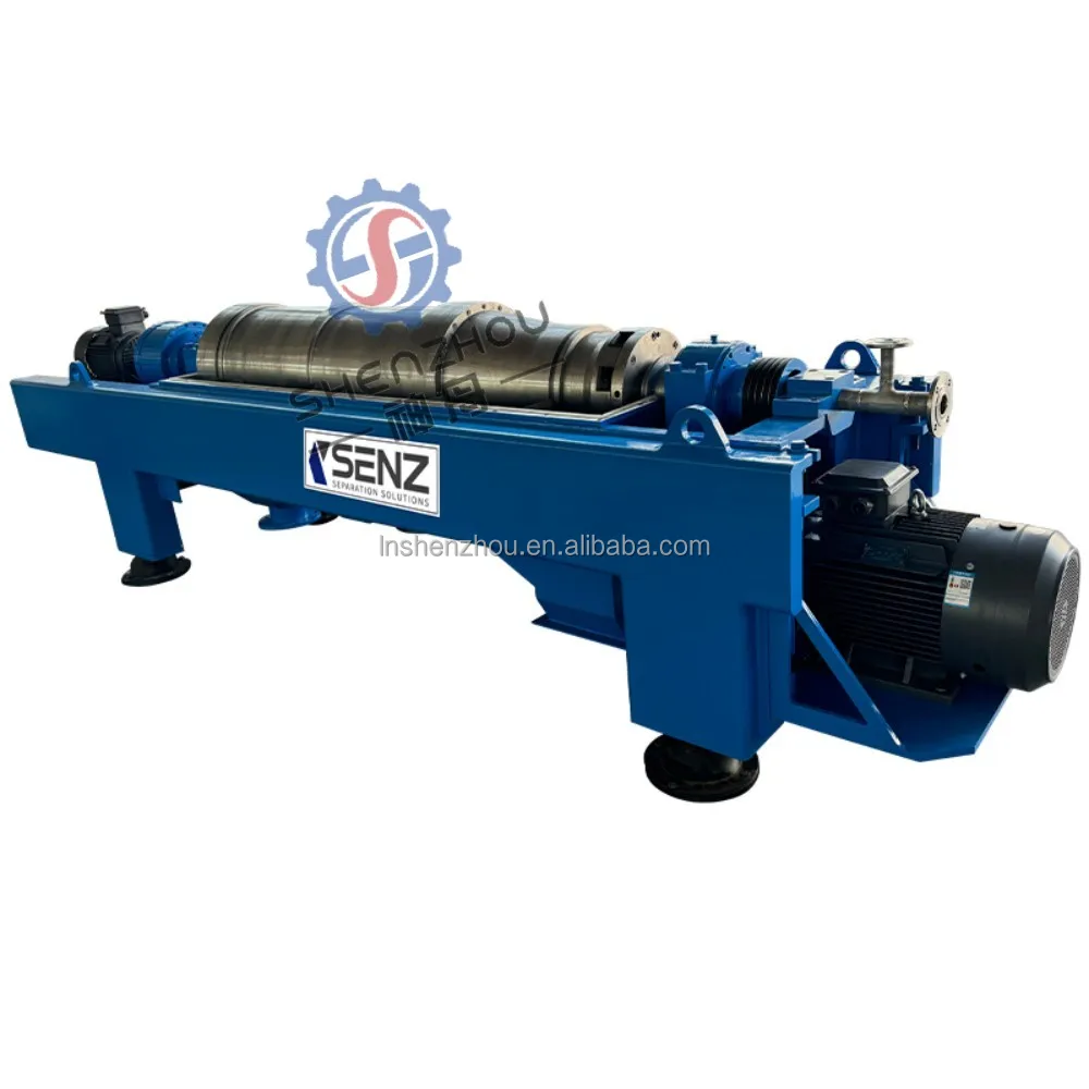 2 Phase Automatic Industrial Fruit Juice Vfd Solid Small Olive Oil Extraction Decanter Centrifuge