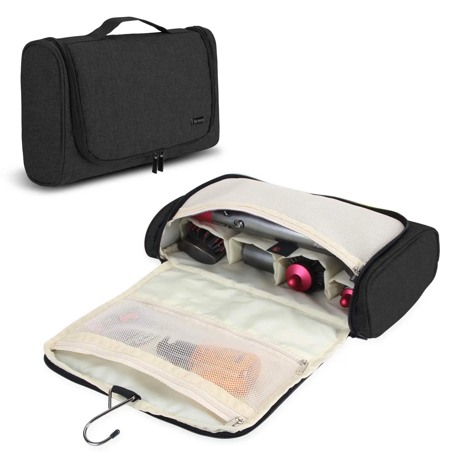 Travel Carry Case Hair Straightener Protective Storage Bag Curling Iron Flat Oxford Hair Straightener Pouch