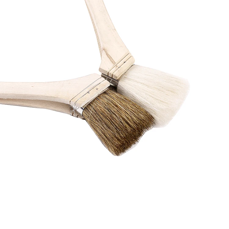 
Long Handle Wood Brush Plywood Paint Brush Dog Tail Paint Brush 